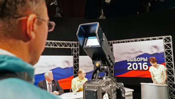 Предвыборные дебаты. Архивное фото - Sputnik Кыргызстан