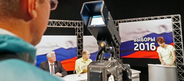 Предвыборные дебаты. Архивное фото - Sputnik Кыргызстан