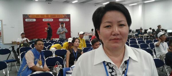 Официальный представитель Министерства иностранных дел КР Айымкан Кулукеева - Sputnik Кыргызстан