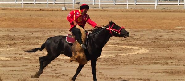 Страсти и удары камчой — кадры финала кок-бору на Играх кочевников Страсти и удары камчой — кадры финала кок-бору на Играх кочевников - Sputnik Кыргызстан