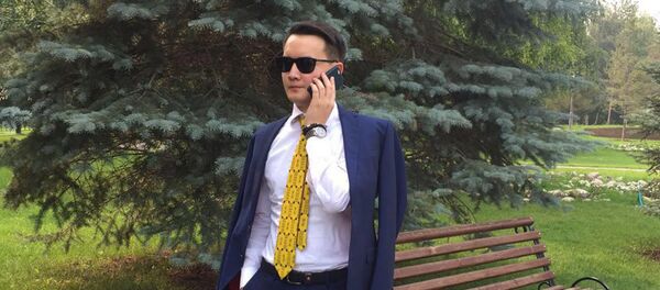 Пассажир гражданского самолета Boeing 757 Ильгиз Эдиль уулу - Sputnik Кыргызстан