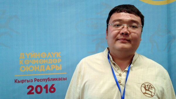 Руководитель Штаба по проведению Всемирных игр кочевников Бакыт Дозоев - Sputnik Кыргызстан