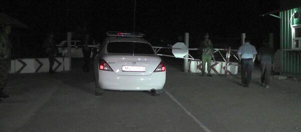 Пограничный пост Кыргызстана на границе с Узбекистаном в районе Сузака. Архивное фото - Sputnik Кыргызстан