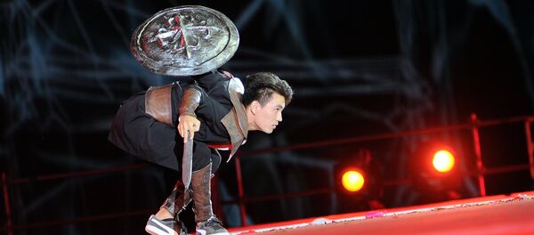 Архивное фото выступления группы Атая на церемонии закрытия Всемирных игр кочевников - Sputnik Кыргызстан