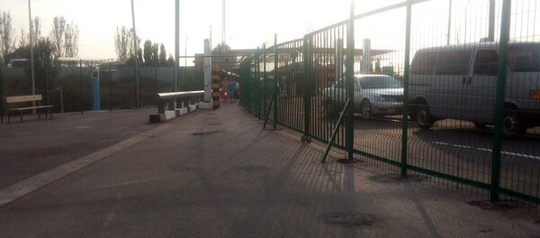 Контрольно-пропускной пункт Кордай на кыргызско-казахской границе. Архивное фото - Sputnik Кыргызстан