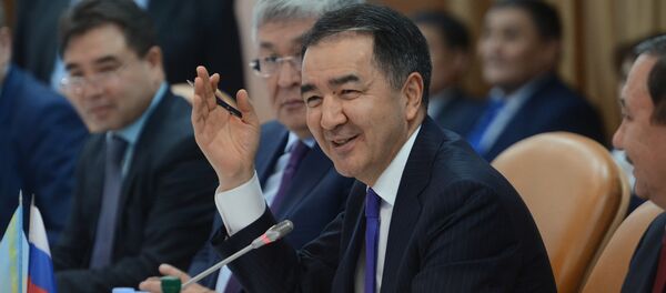 Первый заместитель премьер-министра Республики Казахстан Бакытжан Сагинтаев. Архивное фото Первый заместитель премьер-министра Республики Казахстан Бакытжан Сагинтаев. Архивное фото - Sputnik Кыргызстан