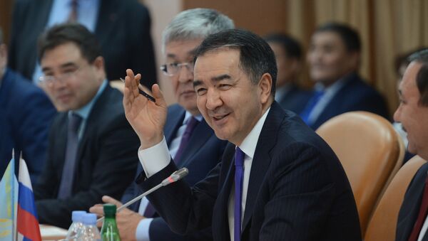 Казакстандын жаңы премьер-министри болуп дайындалган Бакытжан Сагинтаев. Архив - Sputnik Кыргызстан