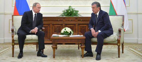 И.о президента Узбекистана Шавкат Мирзиее. Архивное фото - Sputnik Кыргызстан