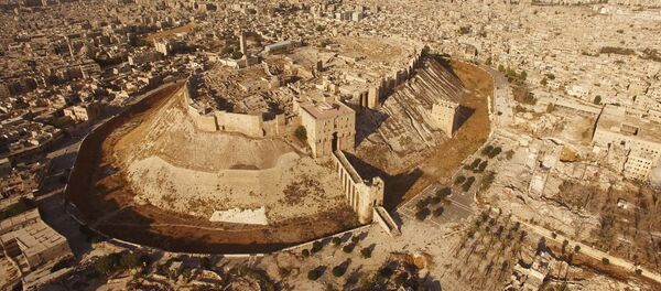 Восточные кварталы Алеппо, захваченные боевиками. Архивное фото - Sputnik Кыргызстан