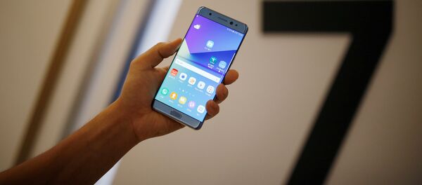 Samsung Galaxy Note 7 телефону. Архив - Sputnik Кыргызстан