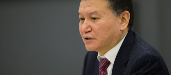 Глава ФИДЕ Кирсан Илюмжинов. Архивное фото - Sputnik Кыргызстан