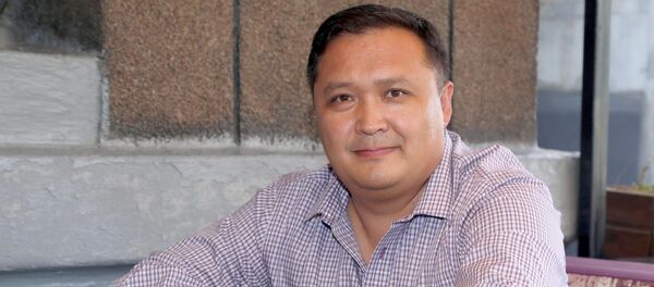 Основатель группы предпринимателей Покупай кыргызское. Производство – основа развития Бакыт Дегенбаев. - Sputnik Кыргызстан