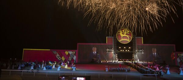 Торжественное открытие Вторых Всемирных игр кочевников в Бактуу Долоноту - Sputnik Кыргызстан