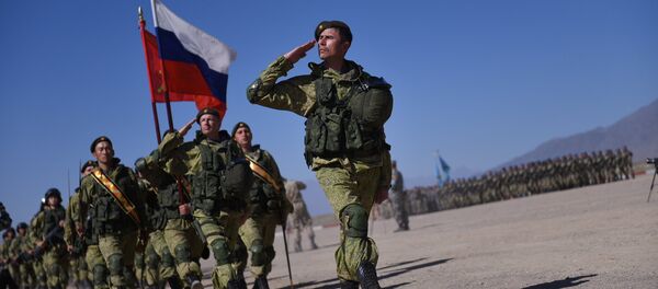 Военнослужащие Российской Федерации на учениях. Архивное фото - Sputnik Кыргызстан