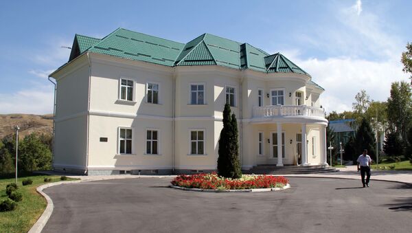 Дом приемов в госрезиденции Ала-Арча - Sputnik Кыргызстан
