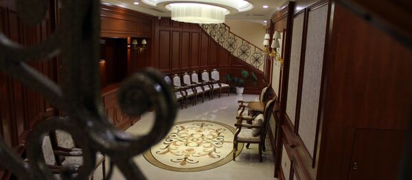 Дом приемов в госрезиденции Ала-Арча - Sputnik Кыргызстан