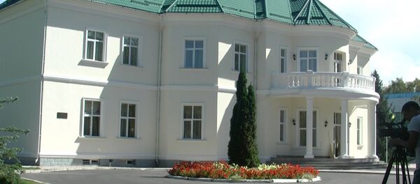 Юрта приемов для глав стран СНГ. Кадры из госрезиденции Ала-Арча - Sputnik Кыргызстан