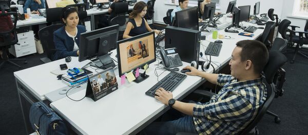 Современный редакционный центр Sputnik Кыргызстан в Бишкеке - Sputnik Кыргызстан