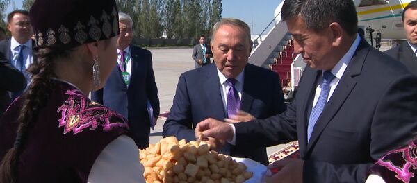 Нурсултан Назарбаев Кыргызстанга келди - Sputnik Кыргызстан
