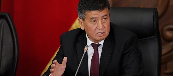 Премьер-министр Сооронбай Жээнбеков. Архив - Sputnik Кыргызстан