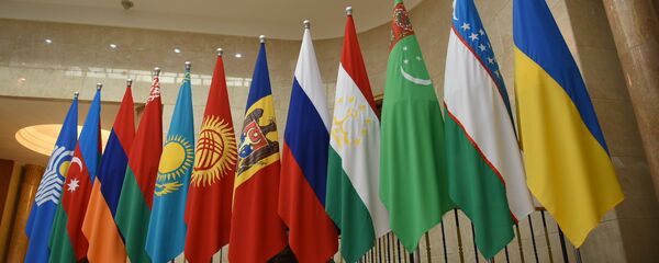 Флаги стран участниц СНГ. Архивное фото - Sputnik Кыргызстан