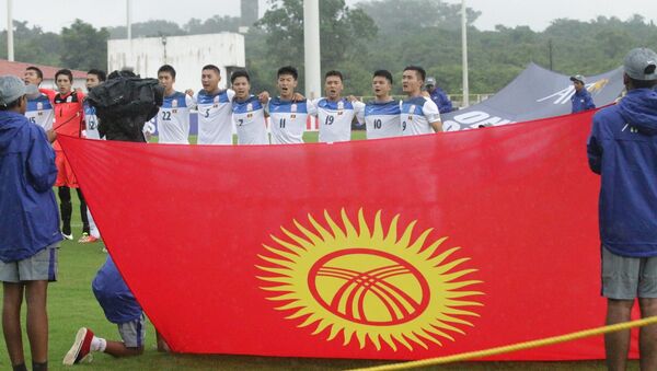 Сборная Кыргызстана (U-16) по футболу. Архивное фото - Sputnik Кыргызстан