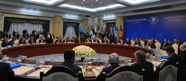 Заседание Совета глав государств – участников Содружества Независимых Государств в расширенном составе в Бишкеке. - Sputnik Кыргызстан