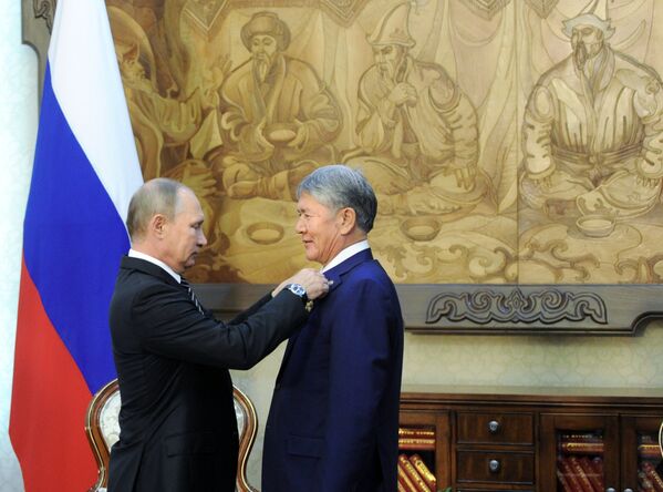 Рабочий визит президента РФ В. Путина в Кыргызстан. День второй - Sputnik Кыргызстан