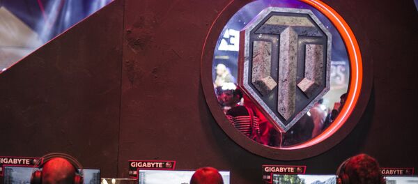 Логотип компьютерной игры World of tanks. Архивное фото Логотип компьютерной игры World of tanks. Архивное фото - Sputnik Кыргызстан