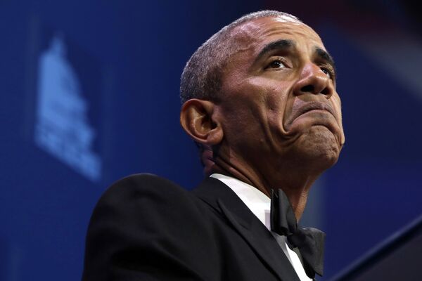 АКШнын президенти Барак Обама конгресстин ынды кара мүчөлөрүнүн жыйналышында - Sputnik Кыргызстан