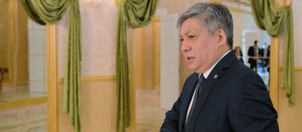 Тышкы иштер министри Эрлан Абдылдаев. Архив Тышкы иштер министри Эрлан Абдылдаев. Архив - Sputnik Кыргызстан