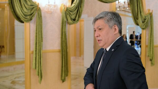 Тышкы иштер министри Эрлан Абдылдаев. Архив - Sputnik Кыргызстан
