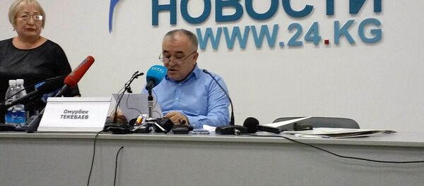 Ата Мекен фракциясынын лидери Өмүрбек Текебаев - Sputnik Кыргызстан