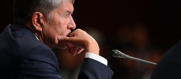 Архивное фото президента Кыргызской Республики Алмазбека Атамбаева - Sputnik Кыргызстан