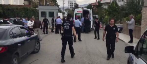 Нападение на посольство Израиля в Анкаре. Кадры с места ЧП - Sputnik Кыргызстан