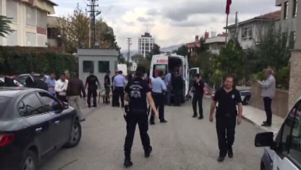Нападение на посольство Израиля в Анкаре. Кадры с места ЧП - Sputnik Кыргызстан