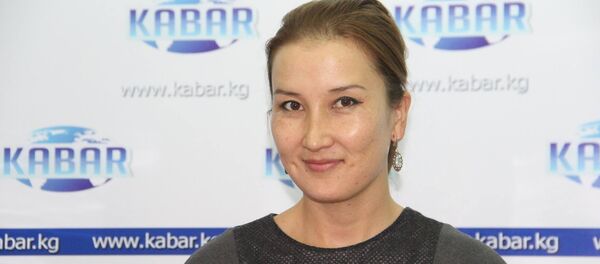 Архивное фото пресс-секретаря ОАО Электрические станции Тагжаны Айдаралиевой - Sputnik Кыргызстан