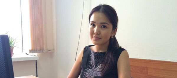 Архивное фото пресс-секретаря ОАО Национальная энергетическая холдинговая компания Фатимы Торокановой - Sputnik Кыргызстан