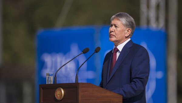 Празднование 25-летия независимости Кыргызстана в Бишкеке на площади Ала-Тоо - Sputnik Кыргызстан