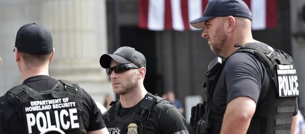 Архивное фото сотрудников полиции США - Sputnik Кыргызстан