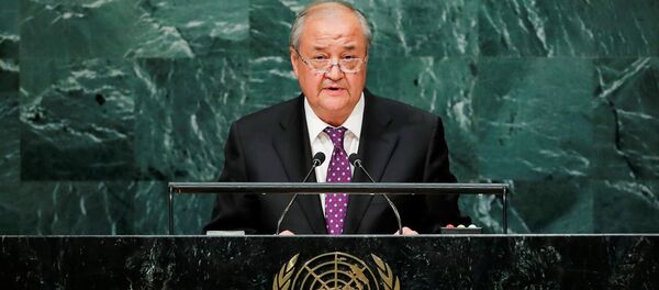 Өзбекстандын ТИМ жетекчиси Абдулазиз Камилов БУУнун Башкы Ассамблеясынын 71-сессиясында сүйлөө учурунда - Sputnik Кыргызстан