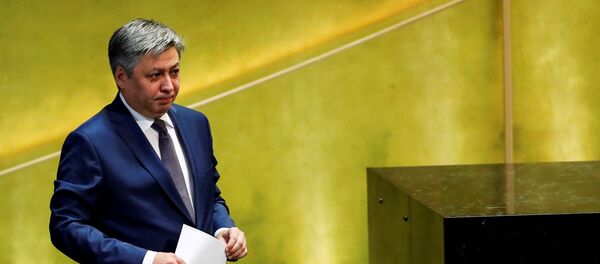 Выступление МИД Кыргызстана Эрлана Абдылдаева на 71-й сессии Генеральной Ассамблеи ООН Выступление МИД Кыргызстана Эрлана Абдылдаева на 71-й сессии Генеральной Ассамблеи ООН - Sputnik Кыргызстан