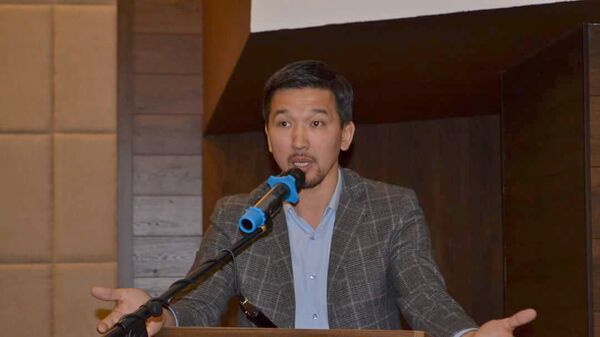 Председатель молодежного политического движения Эркин Эл Мавлян Аскарбеков - Sputnik Кыргызстан