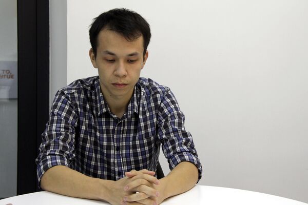 Последствия взрыва у здания китайского посольства в Бишкеке - Sputnik Кыргызстан