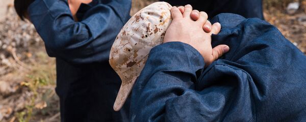 Задержание условных террористов во время учений. Архивное фото - Sputnik Кыргызстан