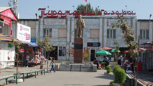 Рынкок Туратали в Кара-Сууйском районе Ошской области. Архивное фото - Sputnik Кыргызстан