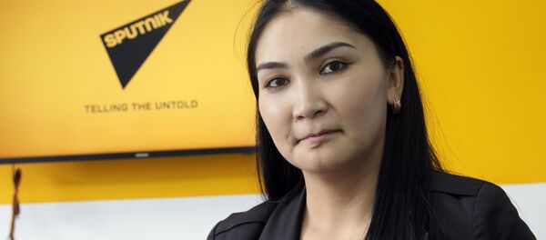 Пресс-секретарь Государственной службы миграции Айсулуу Исабекова - Sputnik Кыргызстан