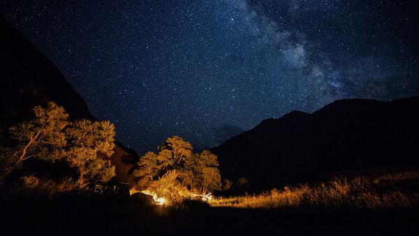 Звездное небо. Архивное фотоЗвездное небо. Архивное фото - Sputnik Кыргызстан