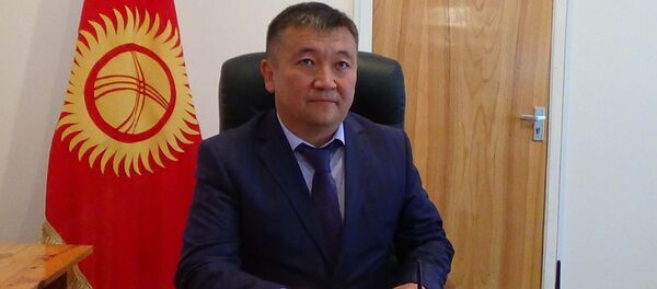Бишкектин Октябрь районуна жаңы аким болуп дайындалган Данияр Арпачиев. Архив - Sputnik Кыргызстан