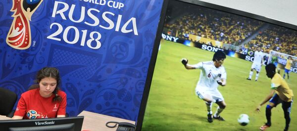 Архивное фото подготовки в России к чемпионату Мира по футболу 2018. Архивное фото подготовки в России к чемпионату Мира по футболу 2018. - Sputnik Кыргызстан